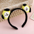 Plush doll headband