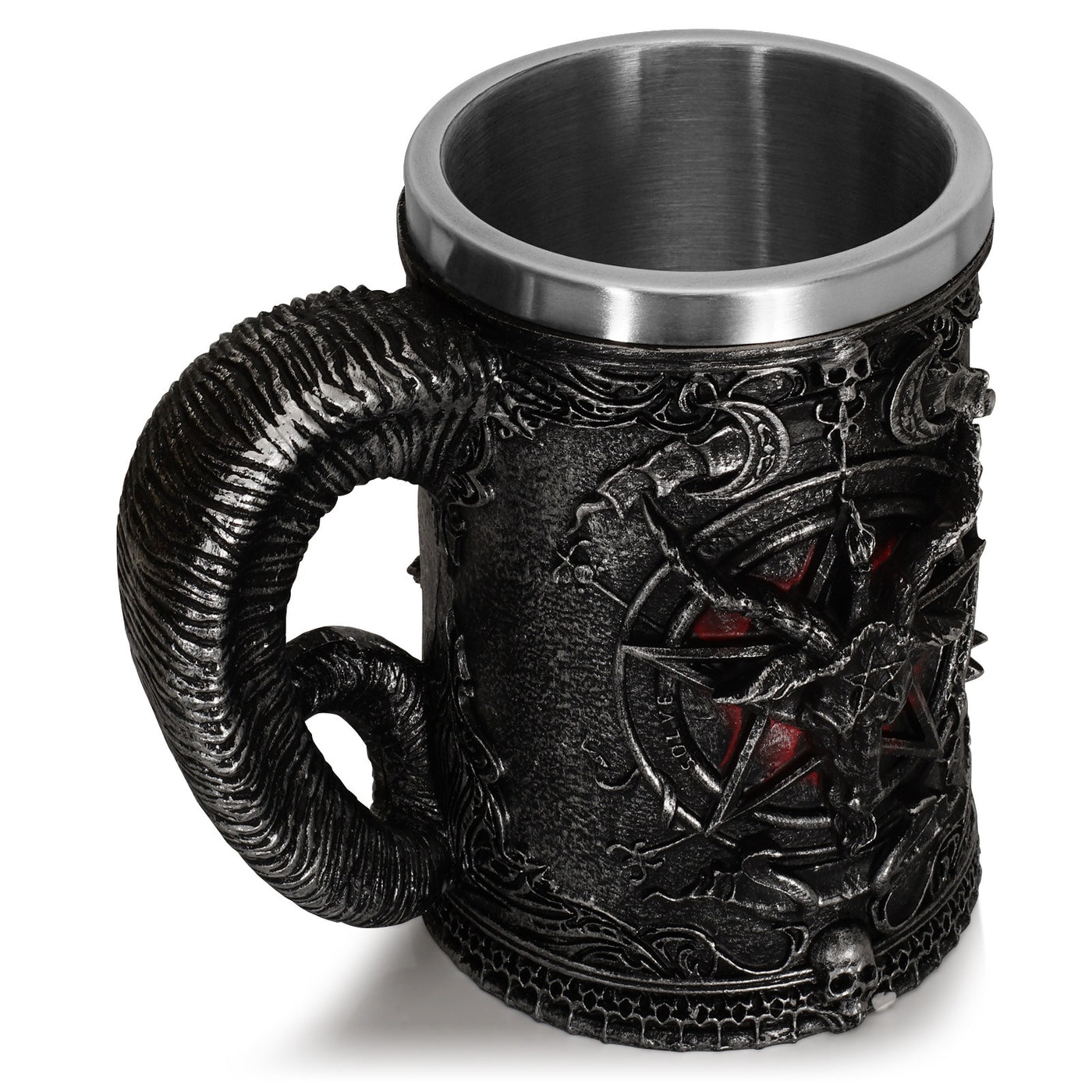 Pirate beer mug large mug resin ornament