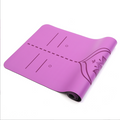 Natural rubber yoga mat PU professional non-slip yoga studio...
