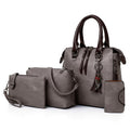 4-in-1 Leather Handbag