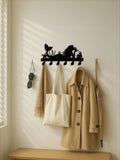 Wall-mounted Single Hanger With Built-in Key Holder,The Decorative Hooks