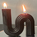 Geometric Aromatherapy Candle Recommendation 3D Simple Home Decoration Fragrance...