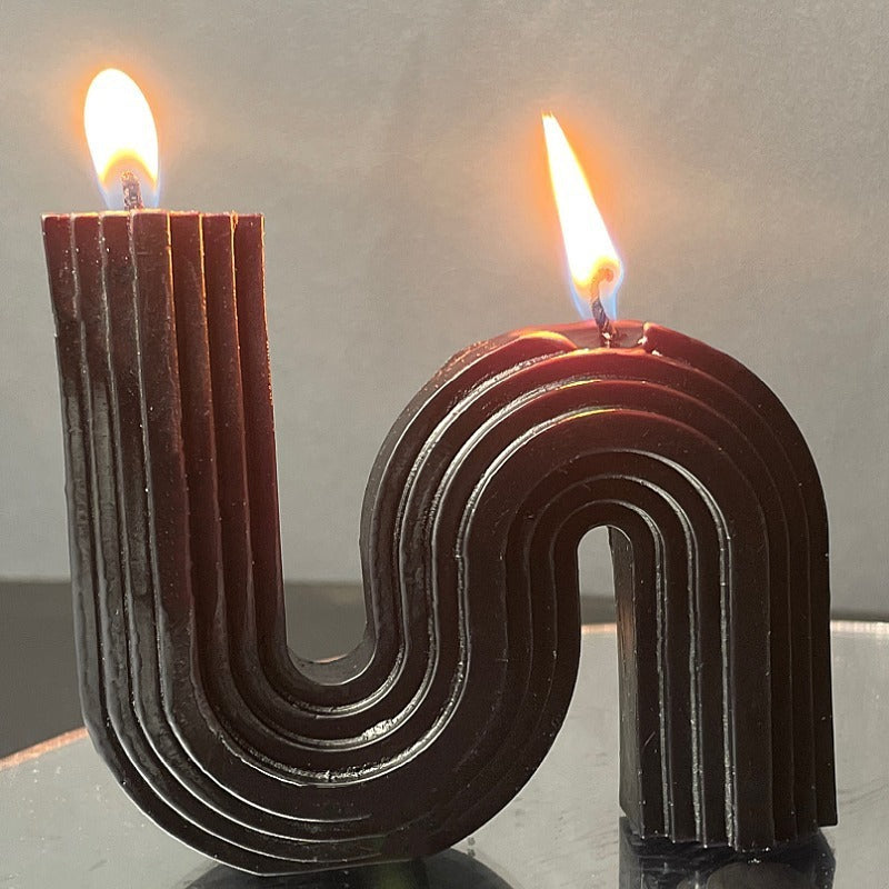 Geometric Aromatherapy Candle Recommendation 3D Simple Home Decoration Fragrance Candle