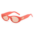 Oval sunglasses glasses fashion sunglasses