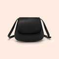 Women's Vegan Leather Saddle Bag