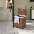 Lidded Rattan Hamper