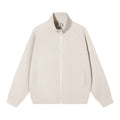 Stand up collar zipper jacket for men