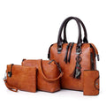 4-in-1 Leather Handbag