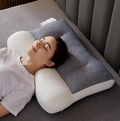 Japanese soybean fiber pillow reverse traction cervical vertebra repair...