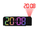 Projection Alarm Clock LED Display Electronic Clock Alarm Clock