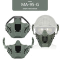 Tactical Airsoft Mask Outdoor Hunting Shooting Training Face Protective...