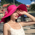 Women's Foldable Wide-Brim Sun Hat