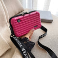 PC hard shell toiletry bag 7-inch shoulder crossbody bag...