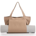 Yoga Pilates Mat Bag Canvas Handbag Outdoor Exercise Equipment...