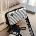 PC hard shell toiletry bag 7-inch shoulder crossbody bag...