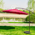 Outdoor sun umbrella advertising umbrella circular courtyard garden outdoor...