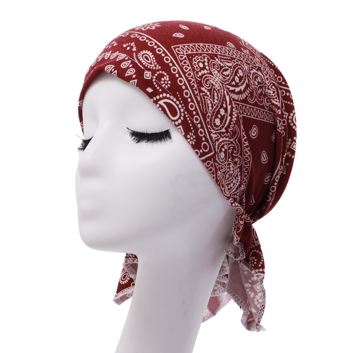 Women's Hat Short Cap Headscarf