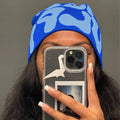 Bean hat contrasting candy colored woolen hat knitted hat...