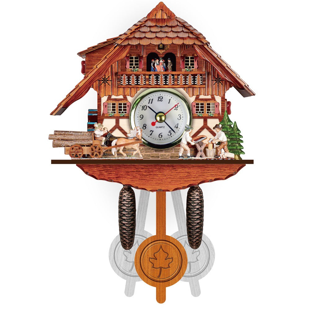 Cuckoo Clock, Cuckoo Clock, Alarm Clock, Wall Clock, Living Room, Household Clock, Personalized Clock