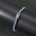 Luxury Tennis Bracelet with Full Zirconia