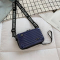 PC hard shell toiletry bag 7-inch shoulder crossbody bag...