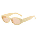 Oval sunglasses glasses fashion sunglasses