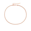 New Necklace 3mm/4mm Twist Chain Necklace Stainless Steel Necklace