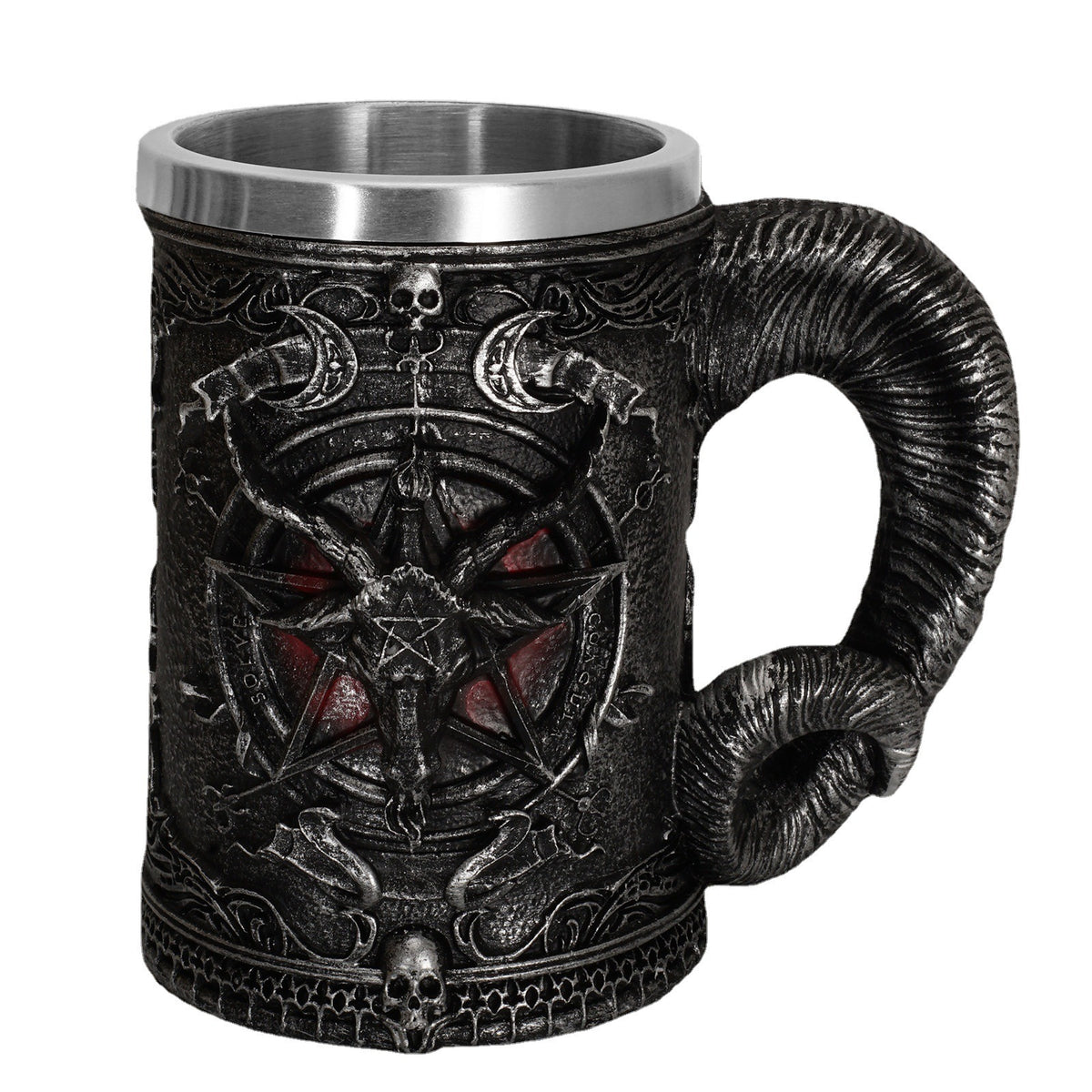 Pirate beer mug large mug resin ornament