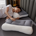 Japanese soybean fiber pillow reverse traction cervical vertebra repair...