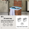 Lidded Rattan Hamper