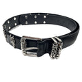 Hollow belt denim belt