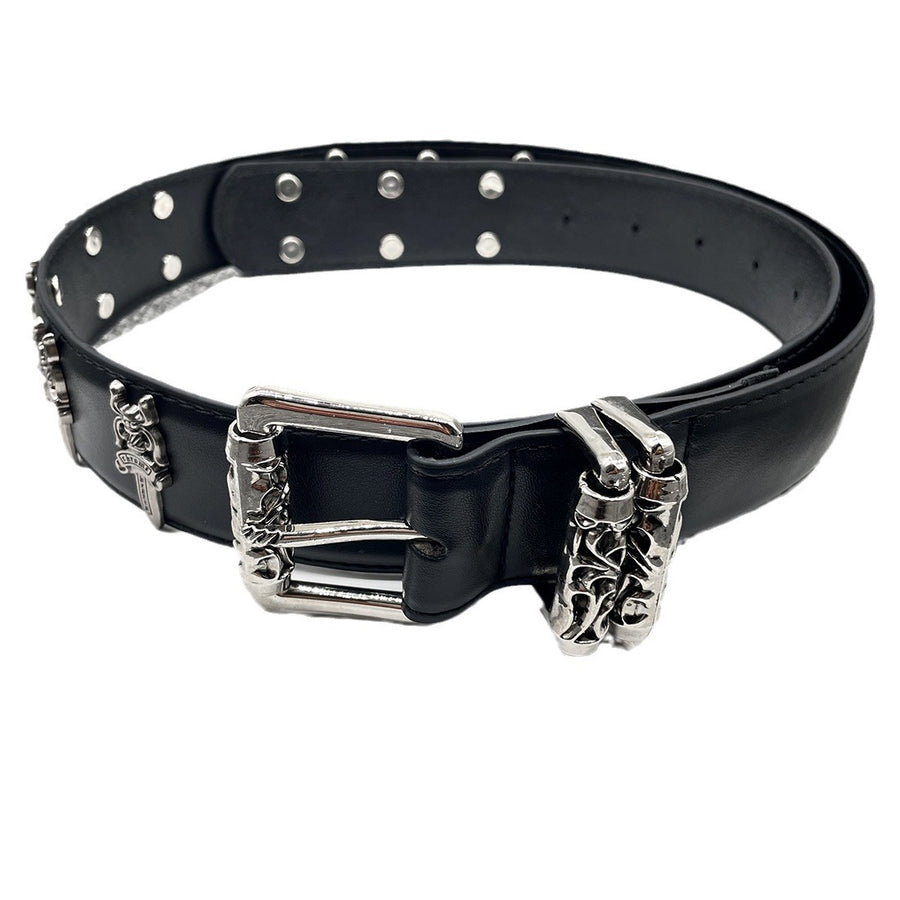 Hollow belt denim belt