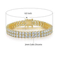 Luxury Tennis Bracelet with Full Zirconia