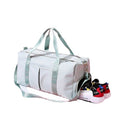 Sport Fitness Gym Bag with Shoes Compartment Travel Overnight...