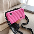 PC hard shell toiletry bag 7-inch shoulder crossbody bag...