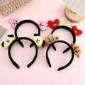 Plush doll headband