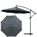 Outdoor sun umbrella advertising umbrella circular courtyard garden outdoor...