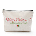 Cosmetic Bag Waterproof Cotton And Linen Zipper Bag Cosmetic...