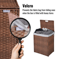 Lidded Rattan Hamper