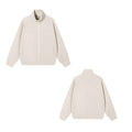 Stand up collar zipper jacket for men