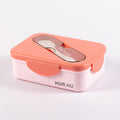 Japanese style simple portable compartment lunch box microwaveable lunch box