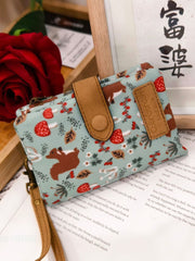 Multifunctional Tri-fold Fashion Multi-card-slot Printed Wallet