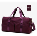 Sport Fitness Gym Bag with Shoes Compartment Travel Overnight...