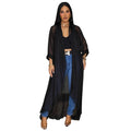 Long cardigan sunscreen jacket