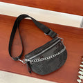 Women Fanny Pack Diamond Waist Belt Bag Luxury Designer...