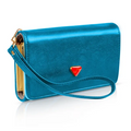 Women Wristlet Wallet PU Leather Lady Purse Credit Card Holder