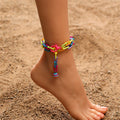 Handmade chain splicing anklet