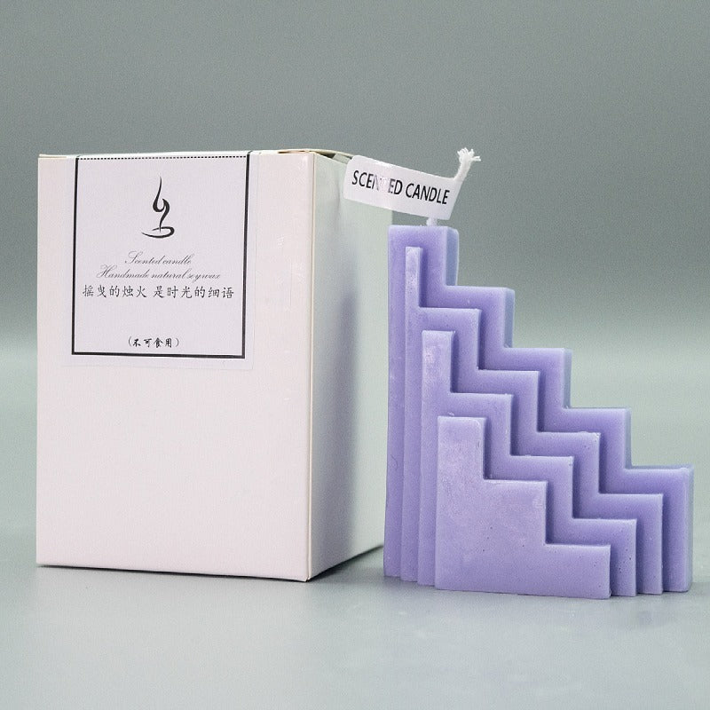 Geometric Aromatherapy Candle Recommendation 3D Simple Home Decoration Fragrance Candle