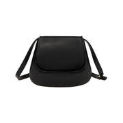 Crossbody Bag Vegan Leather Women Retro Small Saddle Satchel Shoulder Bag With Long Adjustable Strap