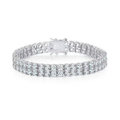 Luxury Tennis Bracelet with Full Zirconia